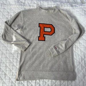 Princeton "P" Sweater/Pullover by The League, Small